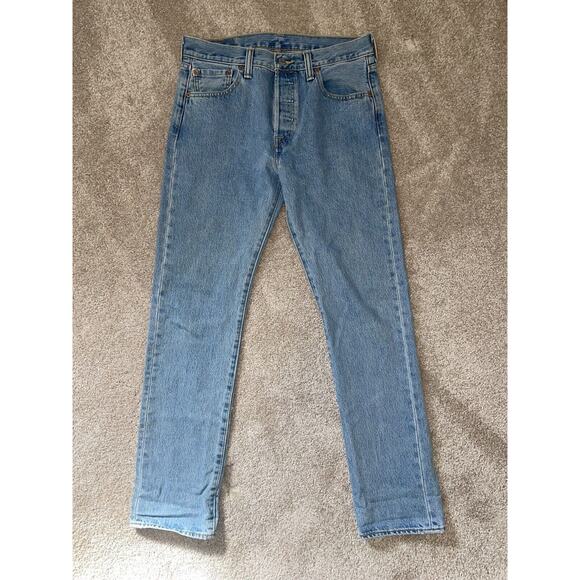 Levi's Men's 501 Original Fit Jeans W30 L32 - Picture 2 of 7